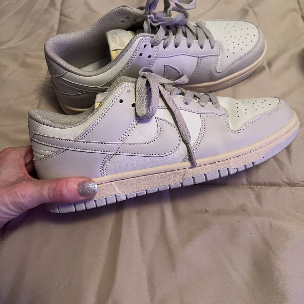 Wolf grey Nike dunks size 8
